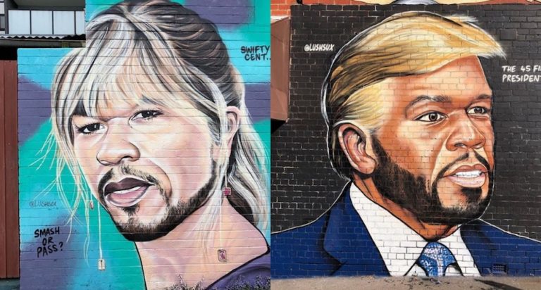 Trump Graffiti