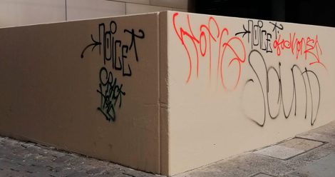 Graffiti Removal - anti graffiti coating