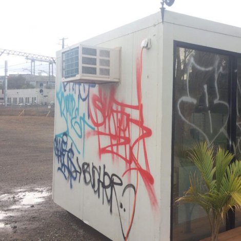 Container Graffiti Removal