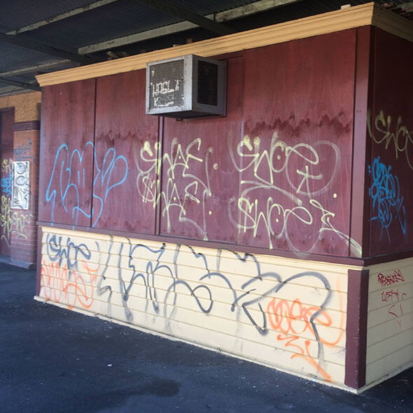 Wood Graffiti Removal 24 Hour Graffiti Removal Melbourne