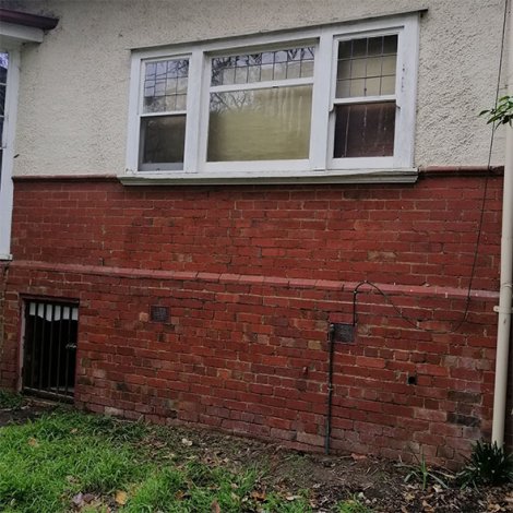 Graffiti Removal on house