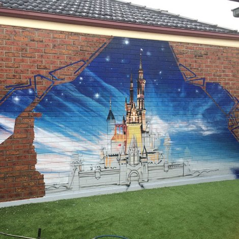 Disney Graffiti Removal