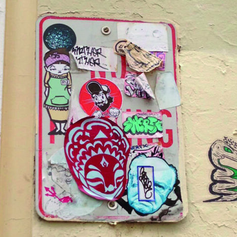Types Of Graffiti - Stickers