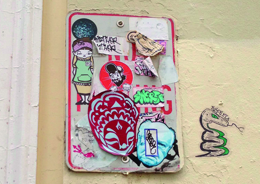 Types Of Graffiti - Stickers