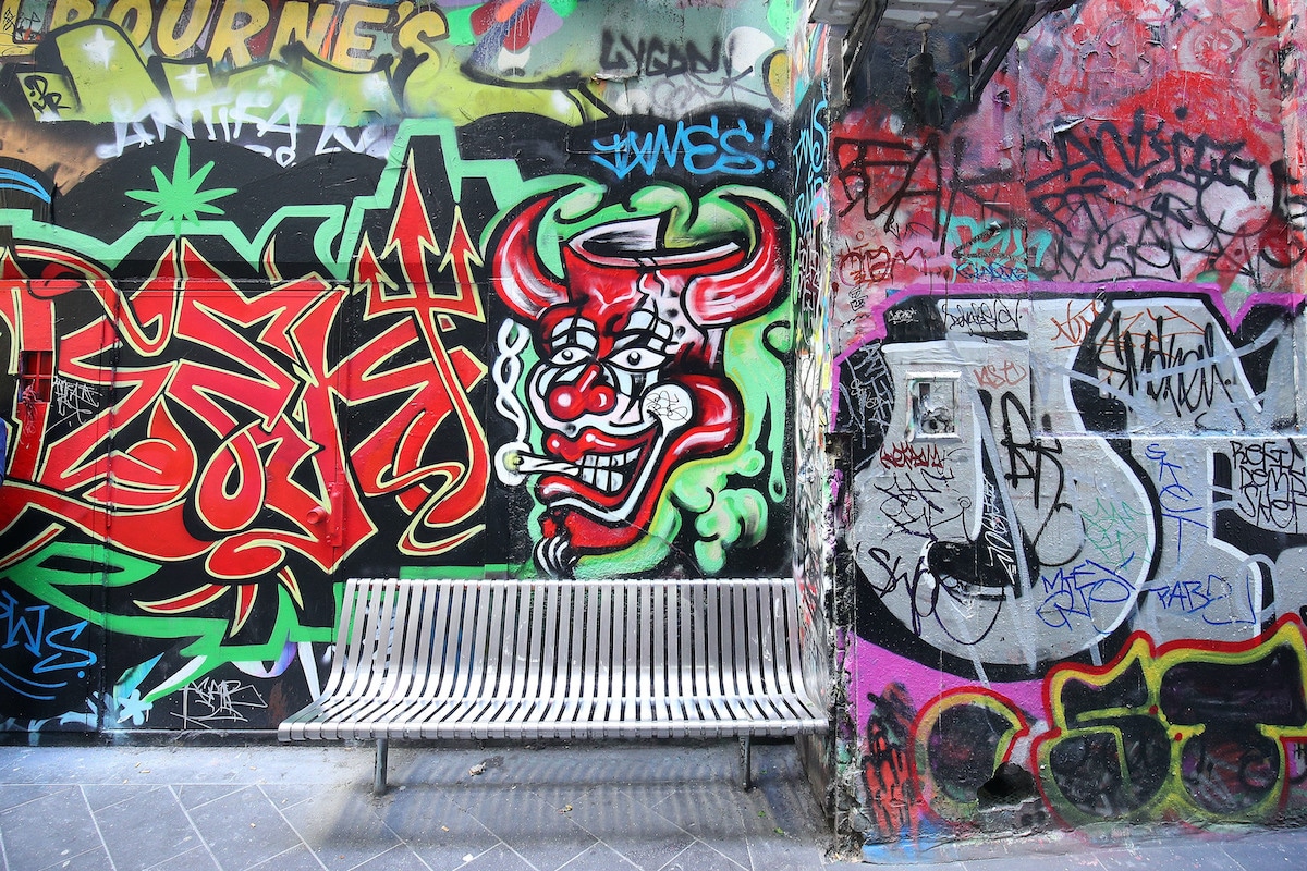 report graffiti in Melbourne